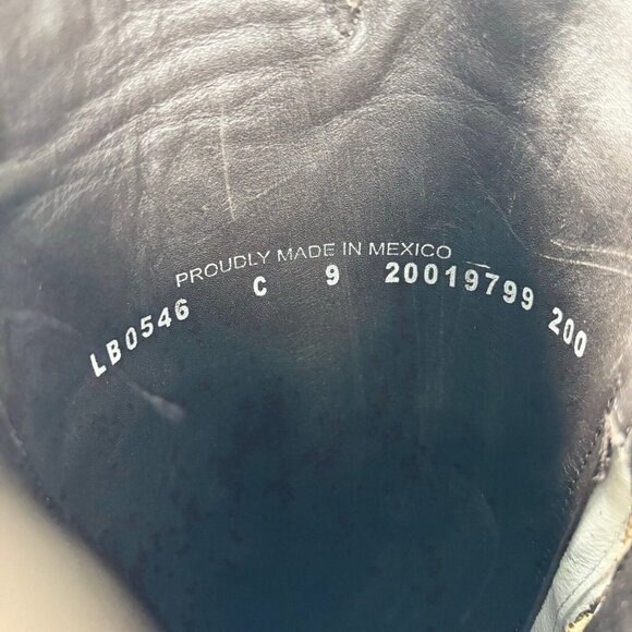 NEW Lane PLAIN JANE Hair on Hide Cowboy Boots Womens 9 Leather Cowgirl Western - Picture 8 of 9